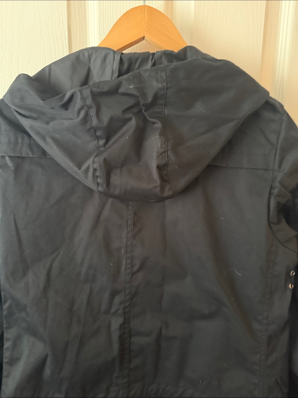 Golden Goose Black Hooded raincoat - Picture 6 of 6